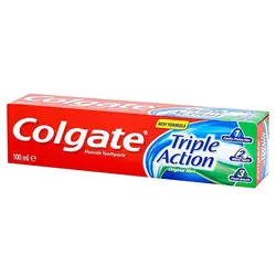 خمیردندان کولگیت مدل Fluoride Toothposte حجم 100 میلی‌گرم