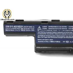 باتری اورجینال لپ تاپ ایسر 6 سلول Battery Laptop ACER Aspire 5742-5741 | AS10D31 - تعمیرات کامپیوتر درمحل - تعمیرات لپتاپ در محل - ریکاوری هارد - خدمات حضوری کامپیوتر - خدمات ریموت کامپیوتر -طراحی سایت - نصب ویندوز درمحل - نصب مک در محل