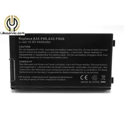 باتری لپ تاپ ایسوس 6 سلول Battery Laptop ASUS F80 | F80 - تعمیرات کامپیوتر درمحل - تعمیرات لپتاپ در محل - ریکاوری هارد - خدمات حضوری کامپیوتر - خدمات ریموت کامپیوتر -طراحی سایت - نصب ویندوز درمحل - نصب مک در محل