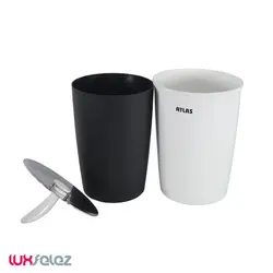 سرویس سطل و برس اطلس مدل الوند سه کاره | لوکس فلز