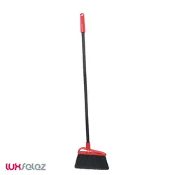 جارو و خاک انداز اطلس مدل ایستاده سپید | لوکس فلز