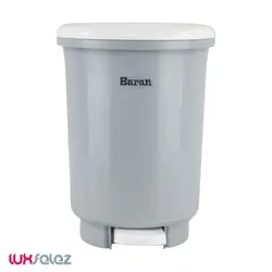 سطل باران مدل پدالی گرد متوسط | لوکس فلز