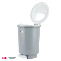 سطل باران مدل پدالی گرد متوسط | لوکس فلز