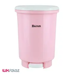 سطل باران مدل پدالی گرد متوسط | لوکس فلز