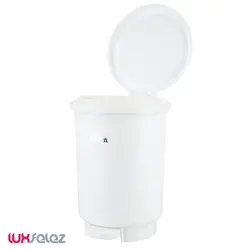 سطل باران مدل پدالی گرد متوسط | لوکس فلز