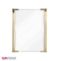 آئینه اطلس مدل الوند کوچک دور تراش 50*38 | لوکس فلز