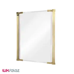 آئینه اطلس مدل الوند کوچک دور تراش 50*38 | لوکس فلز