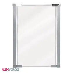 آئینه اطلس مدل الوند بزرگ دور تراش 45*60 | لوکس فلز