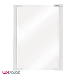 آئینه اطلس مدل الوند بزرگ دور تراش 45*60 | لوکس فلز