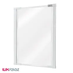 آئینه اطلس مدل الوند بزرگ دور تراش 45*60 | لوکس فلز