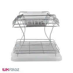 جا ظرفی آذین تک مدل سایه دو طبقه | لوکس فلز