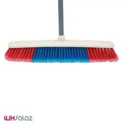 جاروب پاکسال مدل سالنی صدف 50 سانتی | لوکس فلز