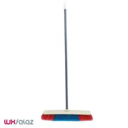 جاروب پاکسال مدل سالنی صدف 50 سانتی | لوکس فلز