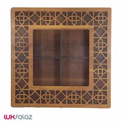 جعبه تی بگ عروس نوین چهارگوش ستاره | لوکس فلز