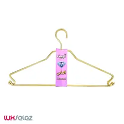 چوب لباسی الماس مدل قلاب دار | لوکس فلز