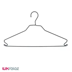 چوب لباسی الماس مدل قلاب دار | لوکس فلز