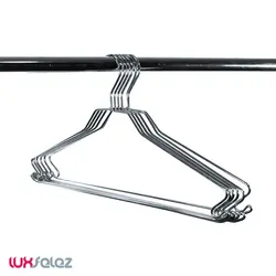 چوب لباسی الماس مدل قلاب دار | لوکس فلز