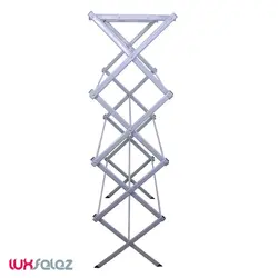 بندرخت تستا مدل آکاردئونی 4 طبقه | لوکس فلز