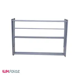 بندرخت تستا مدل آکاردئونی 4 طبقه | لوکس فلز