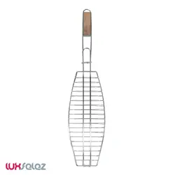 توری کباب زرین مدل ماهی | لوکس فلز