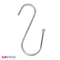 قلاب ارکیده مدل اس (بسته 6 عددی) | لوکس فلز