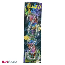 قلاب ارکیده مدل اس (بسته 6 عددی) | لوکس فلز