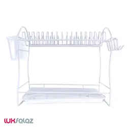 جا ظرفی سانا مدل کوچک دوطبقه | لوکس فلز