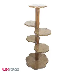 پایه قابلمه عروس نوین مدل گل | لوکس فلز