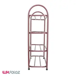 جاکفشی نوین صنعت مدل لوله ای 4 طبقه | لوکس فلز