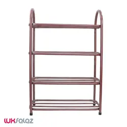 جاکفشی نوین صنعت مدل لوله ای 4 طبقه | لوکس فلز