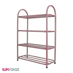 جاکفشی نوین صنعت مدل لوله ای 4 طبقه | لوکس فلز