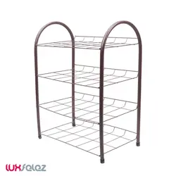 جاکفشی نوین صنعت مدل مفتولی 4 طبقه | لوکس فلز