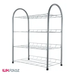 جاکفشی نوین صنعت مدل مفتولی 4 طبقه | لوکس فلز