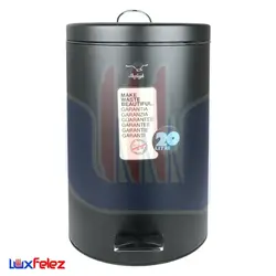 سطل پدال دار شفق مدل 20 لیتری | لوکس فلز