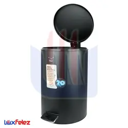 سطل پدال دار شفق مدل 20 لیتری | لوکس فلز