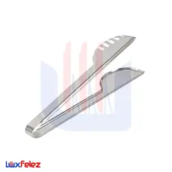 انبر شنیا مدل استیل نیم گرد | لوکس فلز