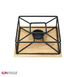 پایه وارمر سناتور مدل مربع لوکس | لوکس فلز