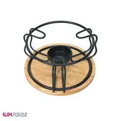 پایه وارمر سناتور مدل گرد لوکس | لوکس فلز