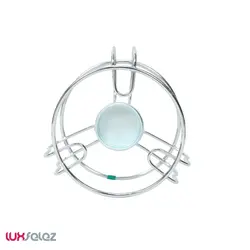 پایه وارمر سناتور مدل گرد لوکس | لوکس فلز