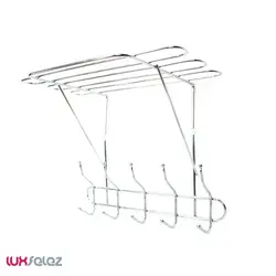 آویز توشه نگهدار دکورال مدل 5 شاخه | لوکس فلز