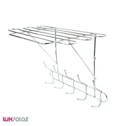 آویز توشه نگهدار دکورال مدل 5 شاخه | لوکس فلز