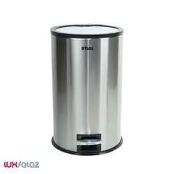 سطل پدال دار اطلس مدل هانیس 20 لیتری | لوکس فلز