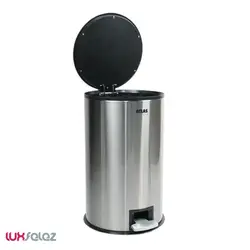 سطل پدال دار اطلس مدل هانیس 20 لیتری | لوکس فلز