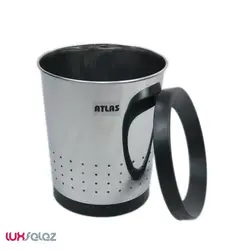 سطل اطلس مدل پارمیس 10 لیتری پانچ | لوکس فلز