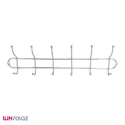 جا لباسی دکورال مدل دیوار کوب 6 شاخه | لوکس فلز