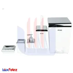 ست سرویس بهداشتی اطلس مدل 5 تکه زاگرس | لوکس فلز