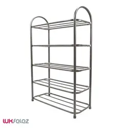 جاکفشی نوین صنعت مدل لوله ای 5 طبقه | لوکس فلز