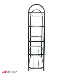 جاکفشی نوین صنعت مدل لوله ای 5 طبقه | لوکس فلز