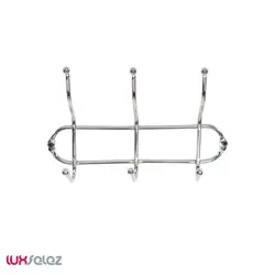 جا لباسی دکورال مدل دیوار کوب 3 شاخه | لوکس فلز