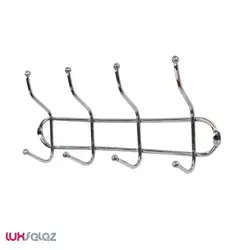 جا لباسی دکورال مدل دیوار کوب 4 شاخه | لوکس فلز